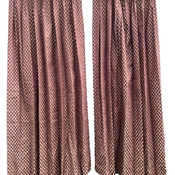 Set of 2 Custom Made Modern Curtain Drapes High Double Ceiling Lined De… - Picture 4 of 13